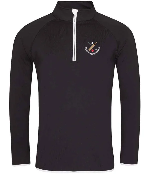 Cool Half Zip Performance Top